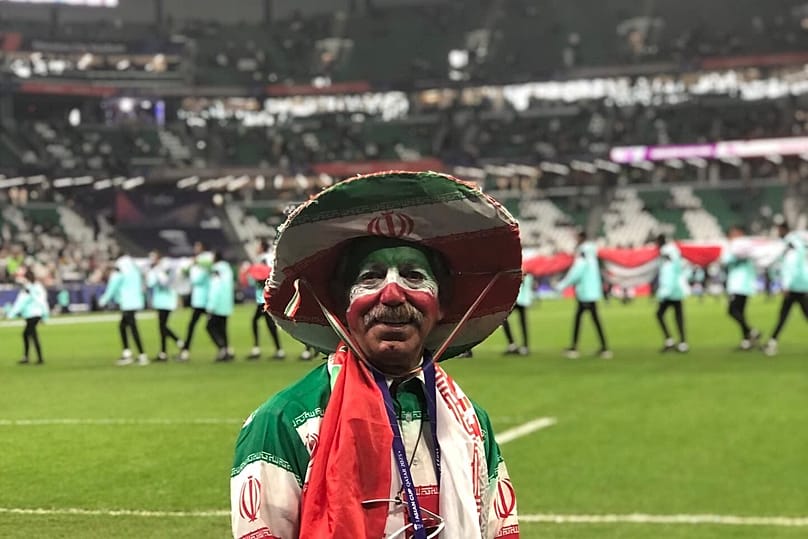 Superfan Mohammad Mirza at the 2022 Qatar World Cup