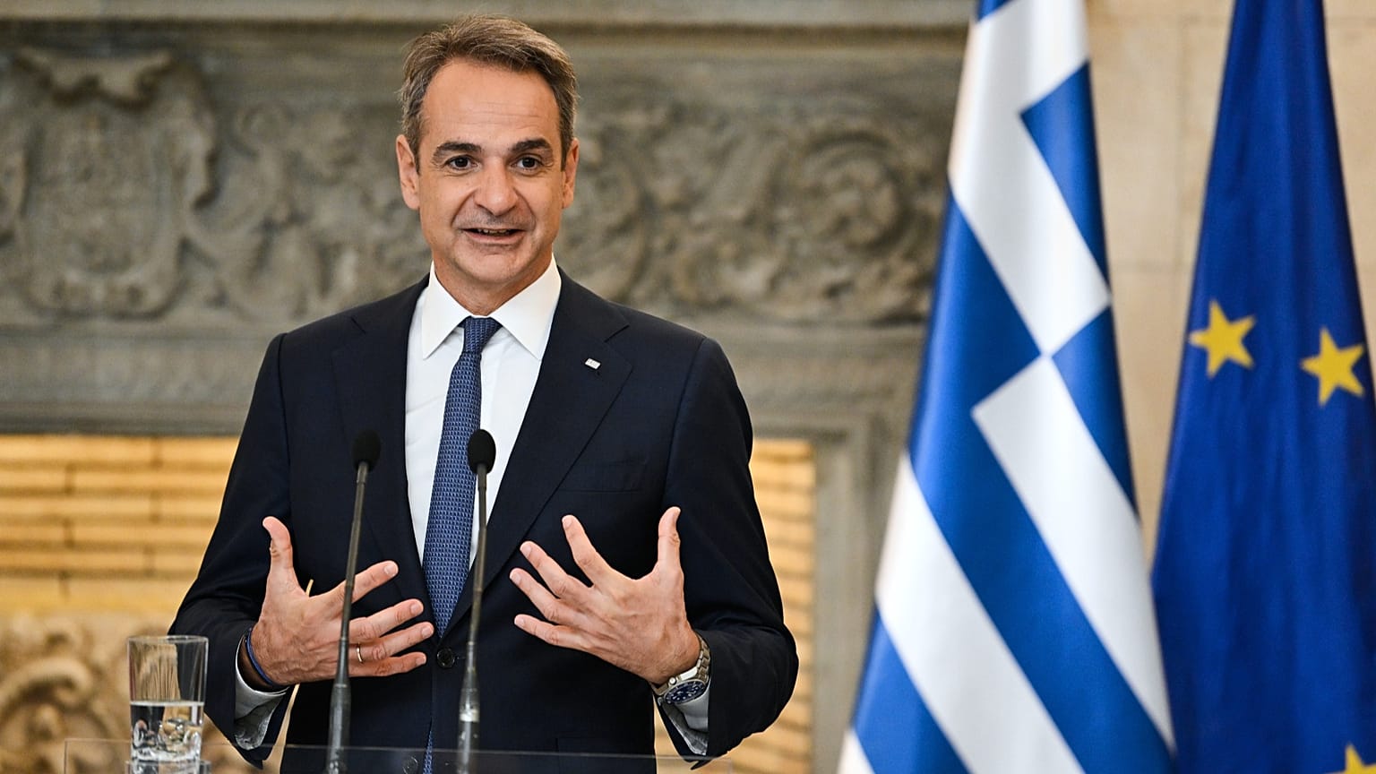 Kiriákosz Micotákisz görög kormányfő
