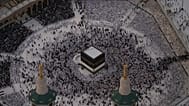 Muslim pilgrims circumambulate the Kaaba at the Grand Mosque in Mecca, 24 May, 2026