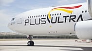Un avión de Plus Ultra.