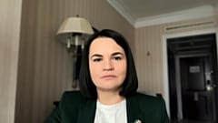 Svetlana Tikhanovskaïa, cheffe de l'opposition bélarusse