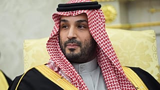 ولي العهد السعودي الأمير محمد بن سلمان خلال اجتماع مع الرئيس الأميركي دونالد ترامب في البيت الأبيض، الثلاثاء 18 تشرين الثاني/نوفمبر 2025.