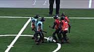 Humanoid robots face off in Beijing’s first high school football final