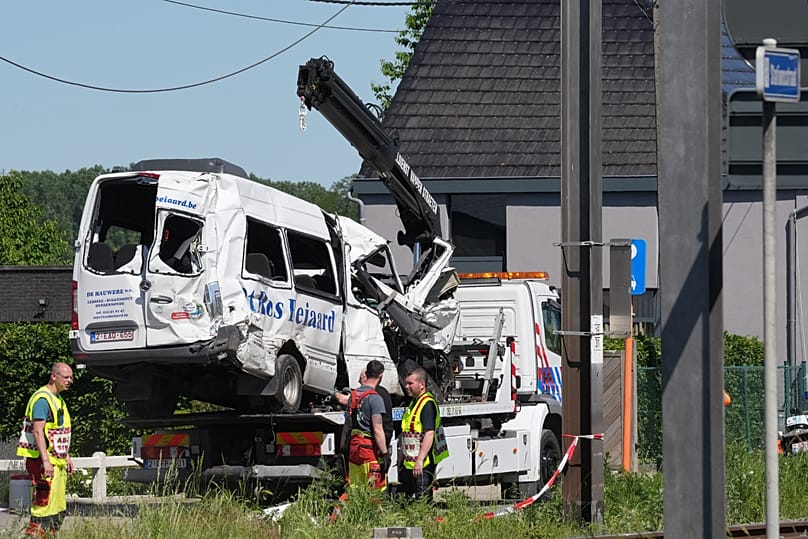 Sieben Kinder waren an Bord des Schulbusses