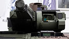 Немецкий танк на фотографии 2023 года