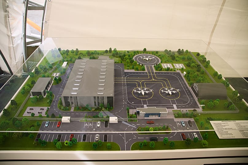 Progetto del primo vertiporto ad Alatau City
