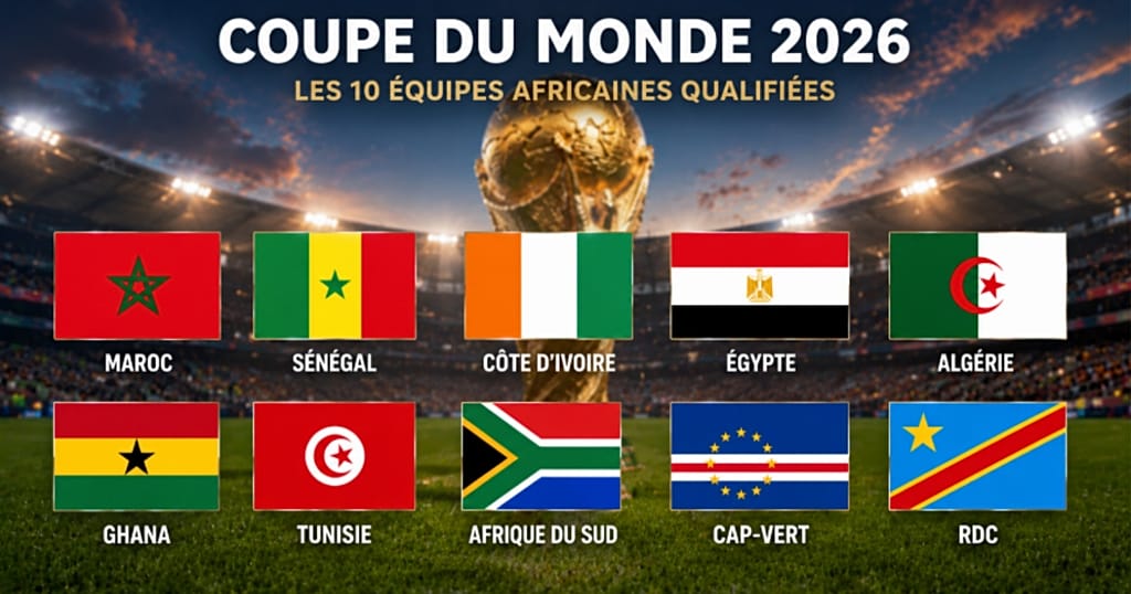 Mondial 2026 : les 10 équipes africaines qualifiées à la loupe | Africanews