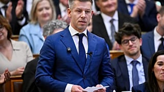 Magyar Péter az Országgyűlésben