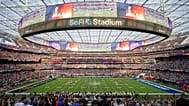 SoFi Stadium ad otthont Los Angeles két NFL-csapatának, a Ramsnek és a Chargersnek