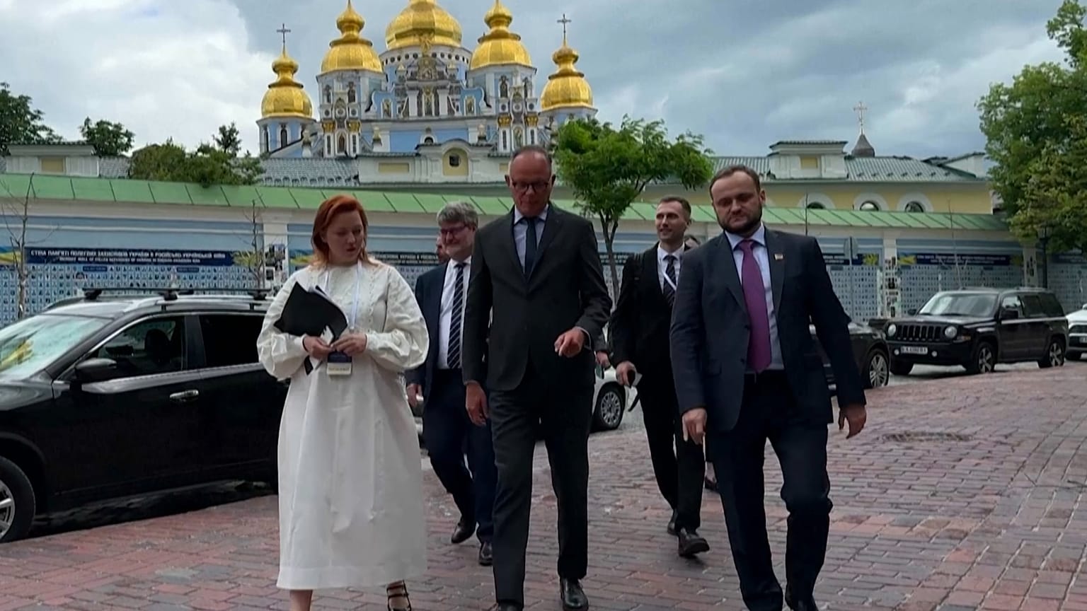 Edouard ¨Philippe et une délégation ukrainienne à Kyiv le 26 mai 2026 