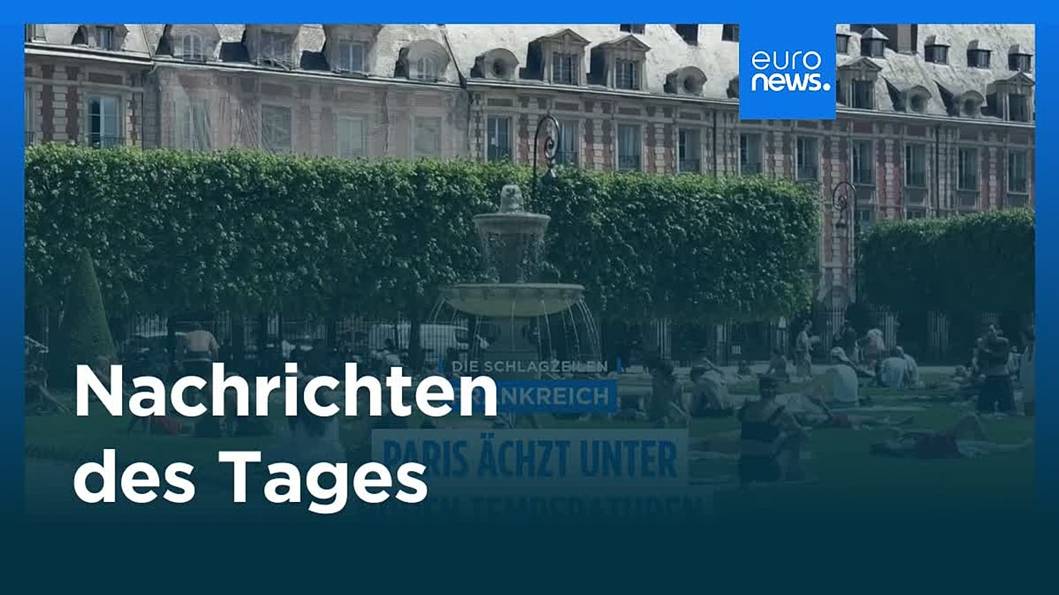 Nachrichten des Tages | 26. Mai 2026 - Abendausgabe
