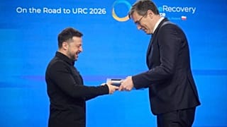Volodimir Zelenszkij és Karácsony Gergely