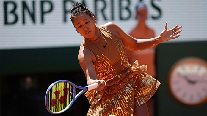 French Open fashion: How Naomi Osaka’s gold dress reveals tennis still has some growing up to do