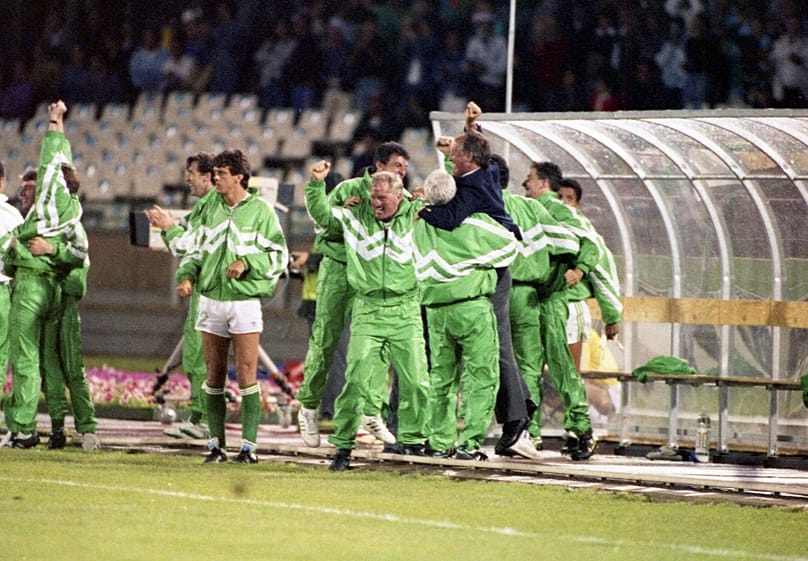 Italia 1990: gli irlandesi di Jack Charlton festeggiano