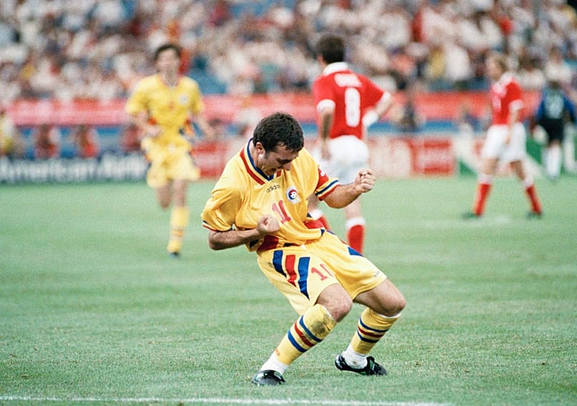Il rumeno Gheorghe Hagi nel 1994