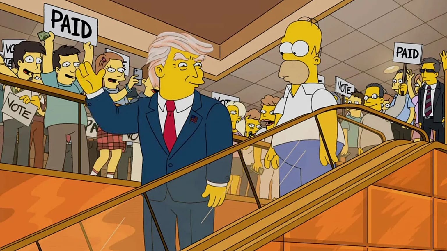 Scénariste des Simpson qui avait prévu la présidence Trump se lance pour la Maison Blanche en 2028