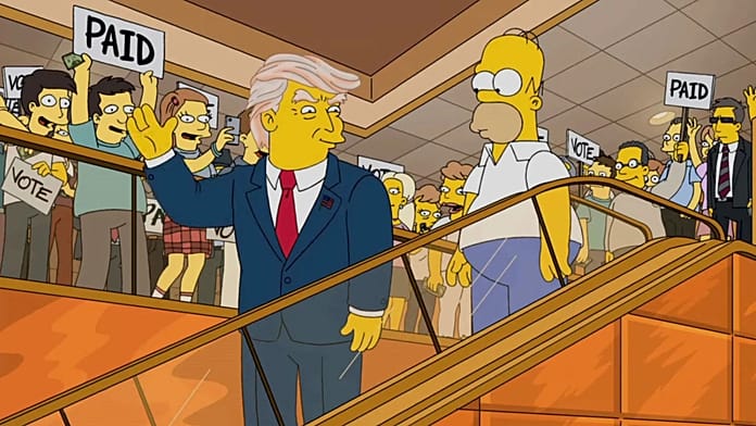 ‘The Simpsons’ writer who 'predicted' Trump presidency makes 2028 White House bid