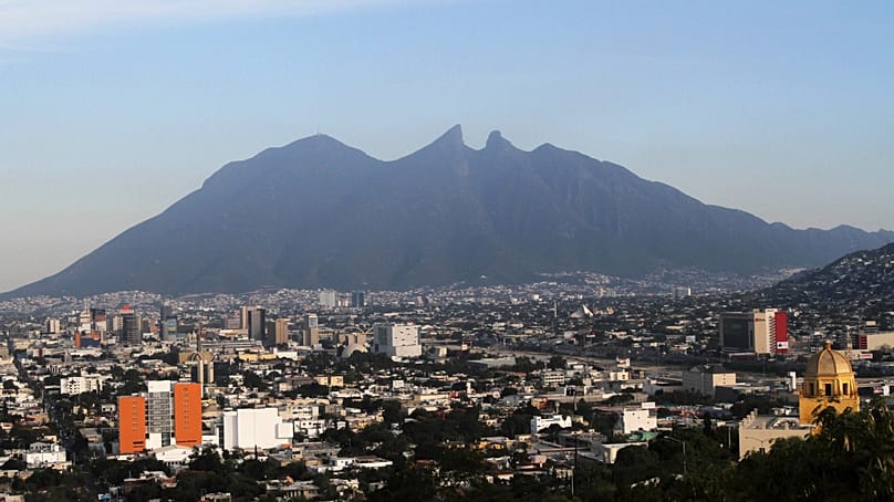 Monterrey, Meksika'nın kuzeyinde bir sanayi kenti