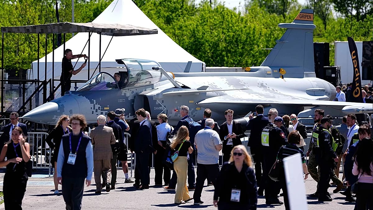 Canada chooses Sweden's Saab in defence deal over US rivals, PM Mark Carney says
