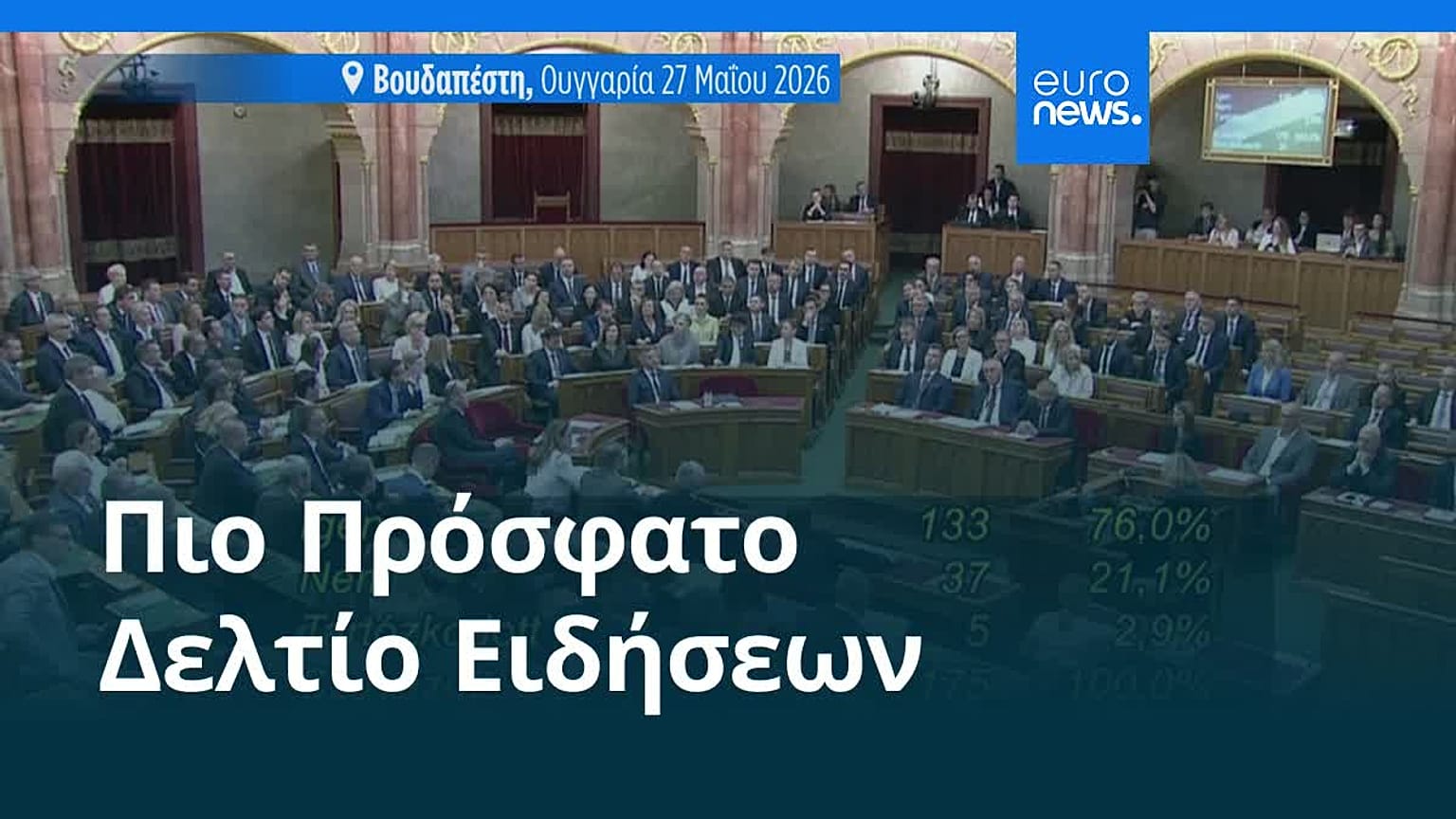 Ειδήσεις | 28 Μαΐου 2026 - Πρωινό δελτίο