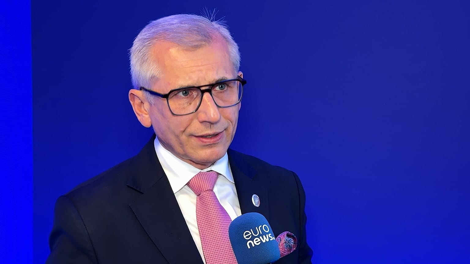 Senator niezależny Krzysztof Kwiatkowski na konferencji PIKE w Sopocie o zakazie social mediów dla najmłodszych w Polsce. 27.05.2026 r.