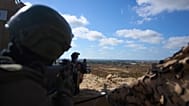 An Israeli soldier occupies a military position overlooking the so-called yellow line in the central Gaza Strip, 26 May, 2026