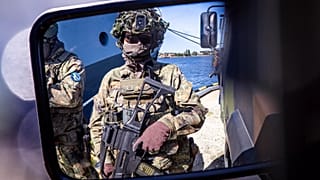 German soldiers during the 'Quadriga 2025' military drill in Rostock, 4 September, 2025