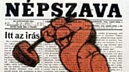 Bíró Mihály híres 1911-es Népszava-plakátja, a „Kalapácsos munkás”