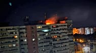 An image of the apartment block shared by Romanian foreign minister Toiu Oana.
