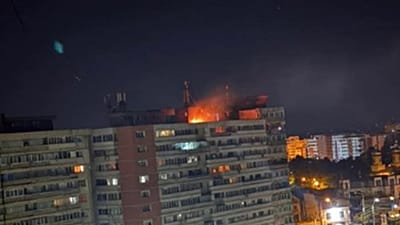Drone russo atimge prédio residencial em Galati na Rom´énia