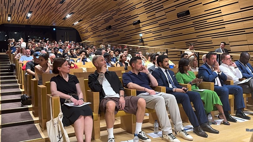 Le jury du concours d'éloquence organisé par l'association Prométhée Education