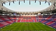 Players of Arsenal train a day ahead of the Champions League final soccer match between Paris Saint-Germain and Arsenal in Budapest, Hungary, Friday, May 29, 2026.