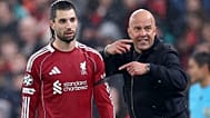 Szoboszlai Dominik és Arne Slot a Bajnokok Ligája negyeddöntőjének Paris Saint-Germain – Liverpool visszavágó mérkőzésén
