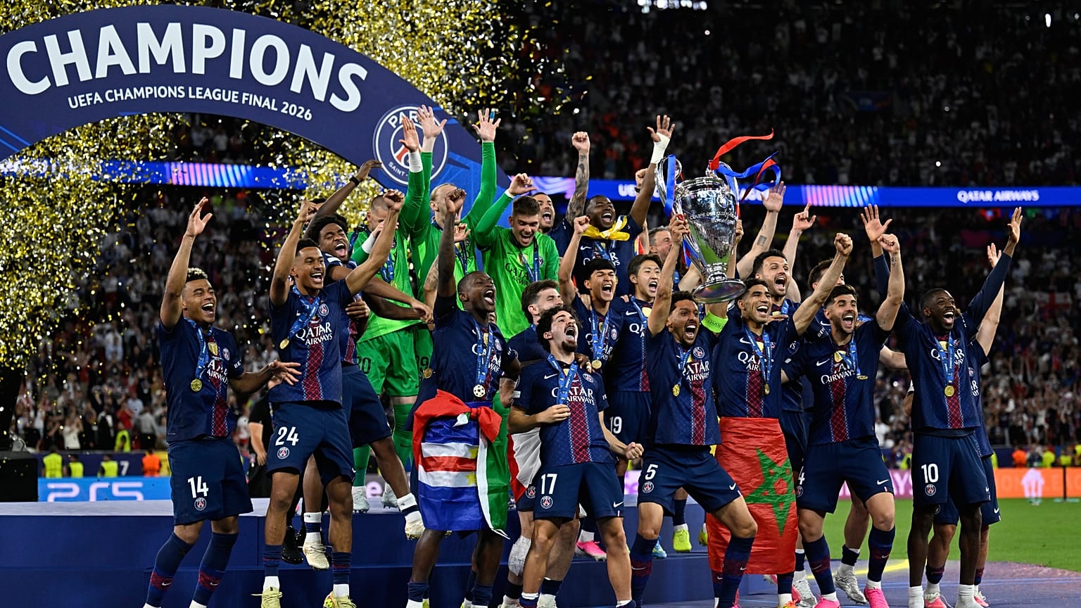 PSG hat die Champions League gewonnen