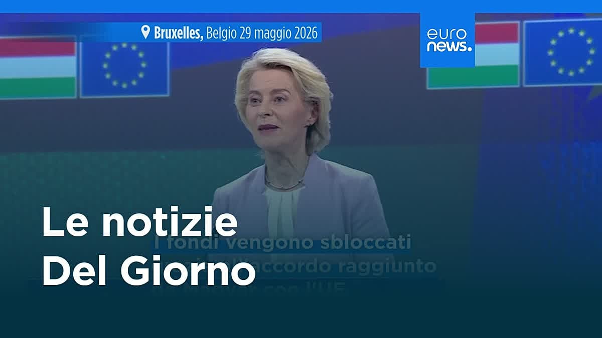 Le notizie del giorno | 31 maggio 2026 - Mattino