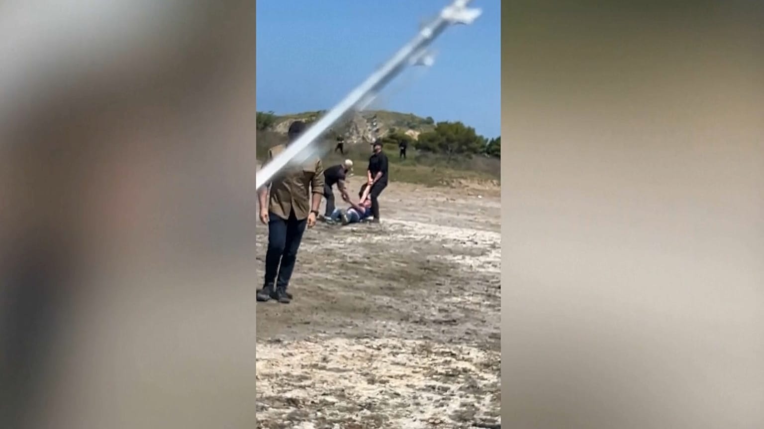 Εικόνα από το βίντεο με τα επεισόδια