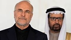 رئيس مجلس الشورى الإيراني محمد باقر قاليباف، برازيليا، البرازيل، يوم الأربعاء 4 يونيو 2025. 