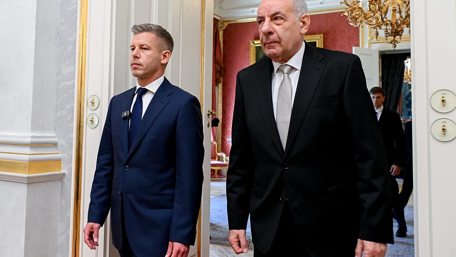 Magyar Péter és Sulyok Tamás