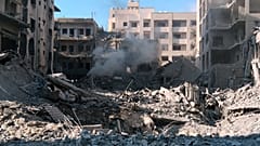آثار الدمار في صور جنوبي لبنان