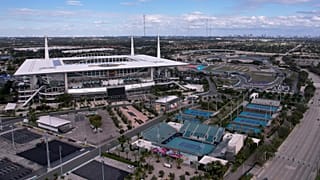 Hard Rock Stadium in Miami Gardens 