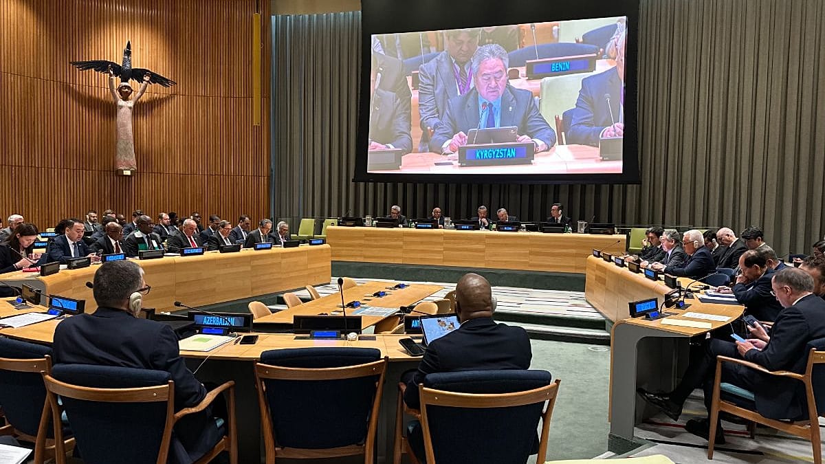 Kyrgyzstan calls for more Asian, African and Latin American seats on UN Security Council