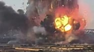 Screenshot of a video of the explosion at the Ta' Lourdes fireworks factory, 1 June, 2026