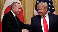 الرئيس الامريكي دونالد ترامب والرئيس التركي رجب طيب إردوغان
