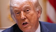  الرئيس الأميركي دونالد ترامب يتحدث خلال اجتماع لمجلس الوزراء في البيت الأبيض، الأربعاء 27 مايو/أيار 2026، في واشنطن.