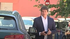David Sánchez, hermano del presidente Pedro Sánchez, a su salida de los tribunales.