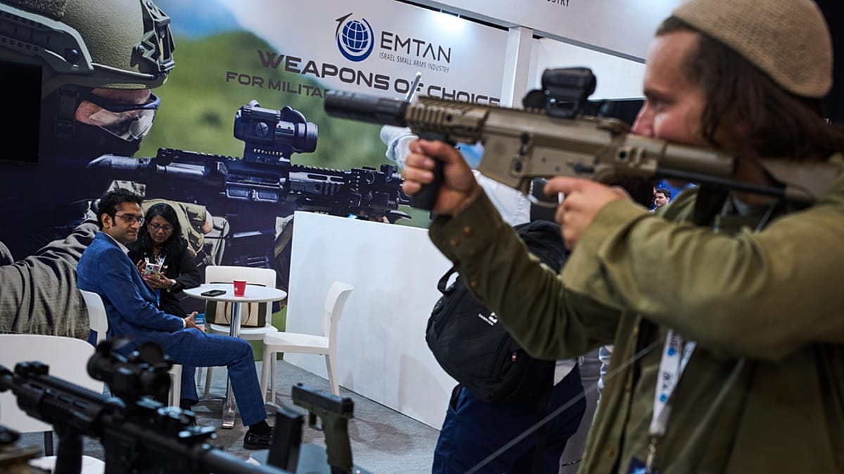 France bans display of Israeli offensive weapons at Eurosatory arms fair France bans display of Israeli offensive weapons at Eurosatory arms fair