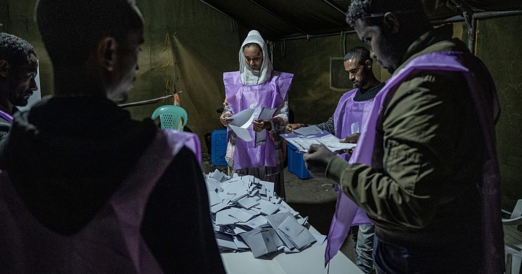 Vote count begins as ruling party targets landslide win