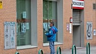 A man outside a job centre
