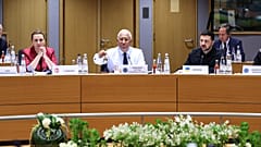  European Council President António Costa (centre) will chair the summit.