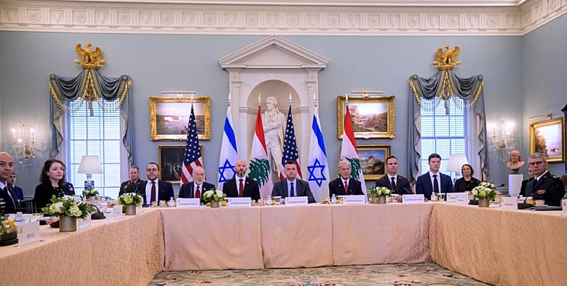  جولة جديدة من المباحثات المباشرة بين لبنان وإسرائيل في مقر وزارة الخارجية بواشنطن، يوم الثلاثاء 2 يونيو/حزيران 2026. 
